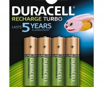 Презареждаеми батерии NiMH Duracell 2500mAh LR6/AA