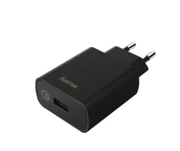 Адаптер/Зарядно за смартфон 220V Qualcomm Quick Charge 3.0 178238, USB-A Черен