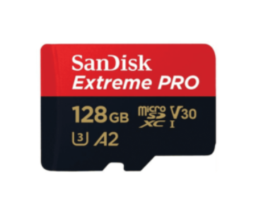Карта памет SANDISK EXTREME PRO, 128GB, 170MB/S, C10, U3