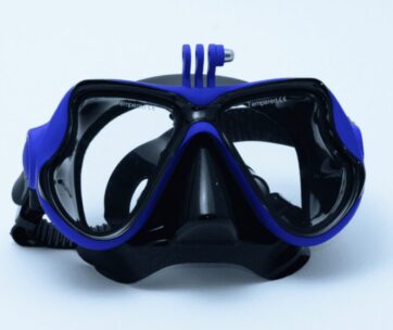 Водолазна маска със стойка за екшън камера (маска за гмуркане)