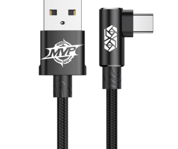 Ъглов USB кабел Type-C, 2A, 1m - Baseus MVP Elbow