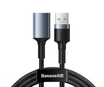 Кабел USB3.0 (мъжко/женско) 2A 1m Baseus