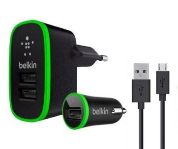 Комплект за зареждане Belkin с Micro USB кабел