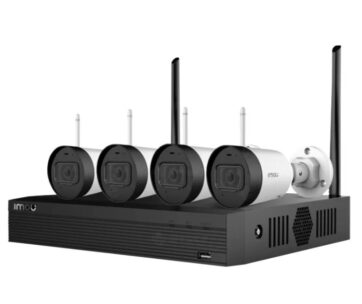 Wi-Fi комплект за видеонаблюдение Dahua NVR1104HS + 4 камери IPC-G22 Imou