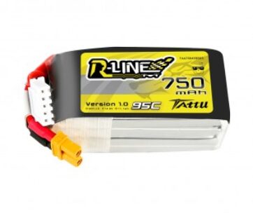 Батерия Tattu R-Line 750mAh 14.8V 4S1P 95C