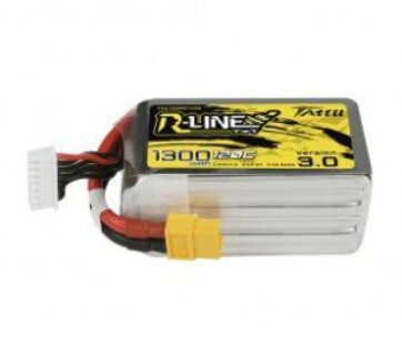 Батерия Tattu R-Line 3.0 1300mAh 22.2V 120C 6S1P, XT60